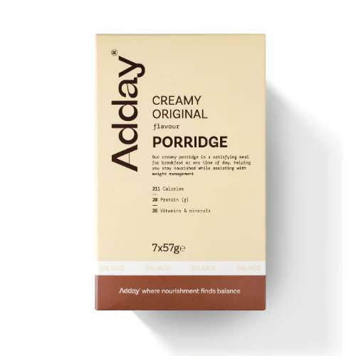 Adday Creamy Original Flavoured Oat Porridge 7 Sachets