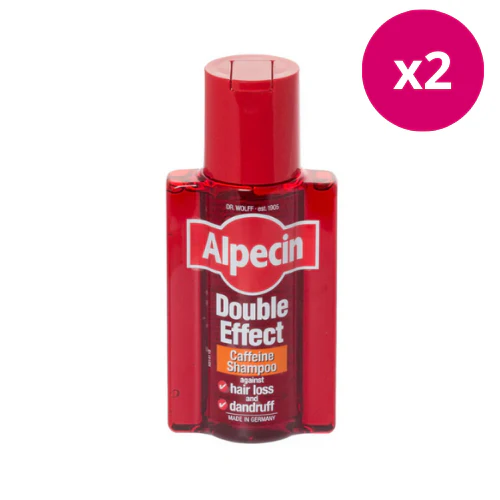 Alpecin Double Effect Caffeine Shampoo x 2