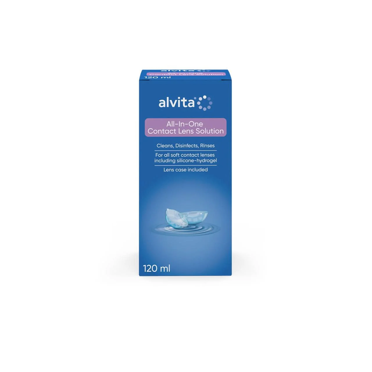 Alvita All-In-One Contact Lens Solution 120ml