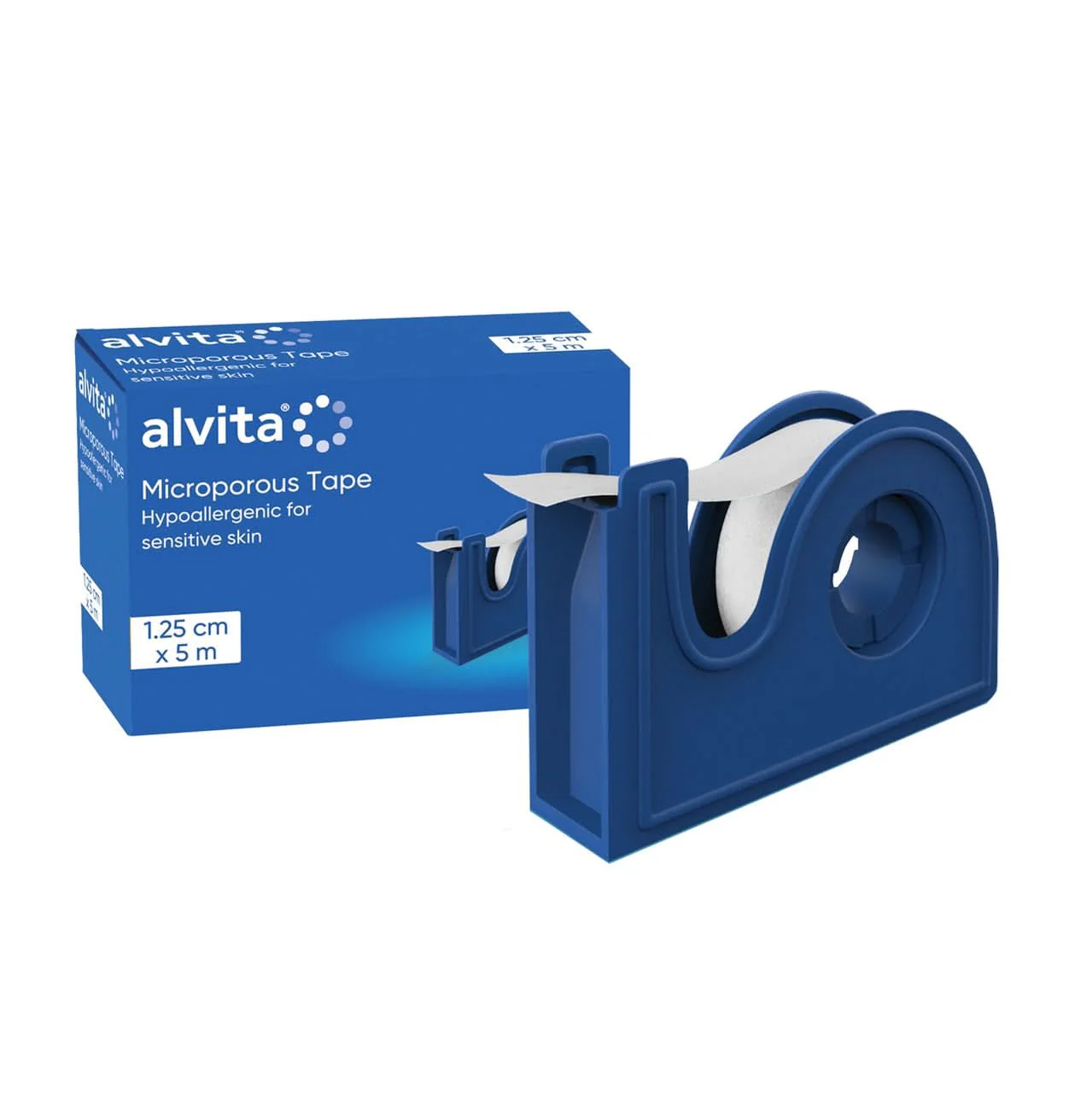 Alvita Microporous Tape 1.25cm x 5m 1 Tape