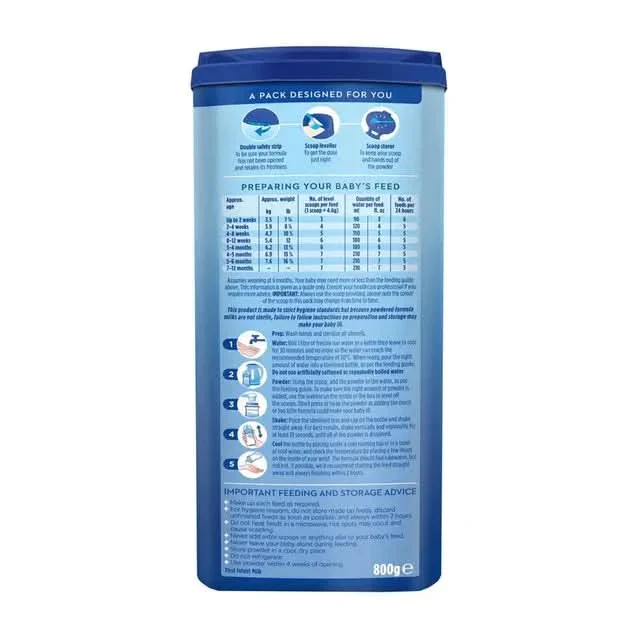 Aptamil Hungry First Infant Milk from Birth 800g - Image 4