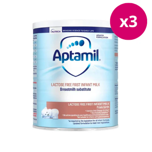 Aptamil Lactose Free First Infant Milk from Birth 400g - Image 4