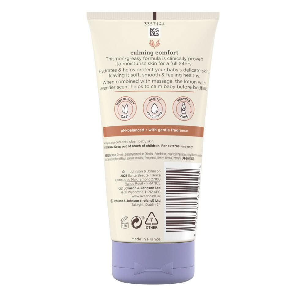 Aveeno Baby Calming Comfort Bed Lotion 150ml - Image 2