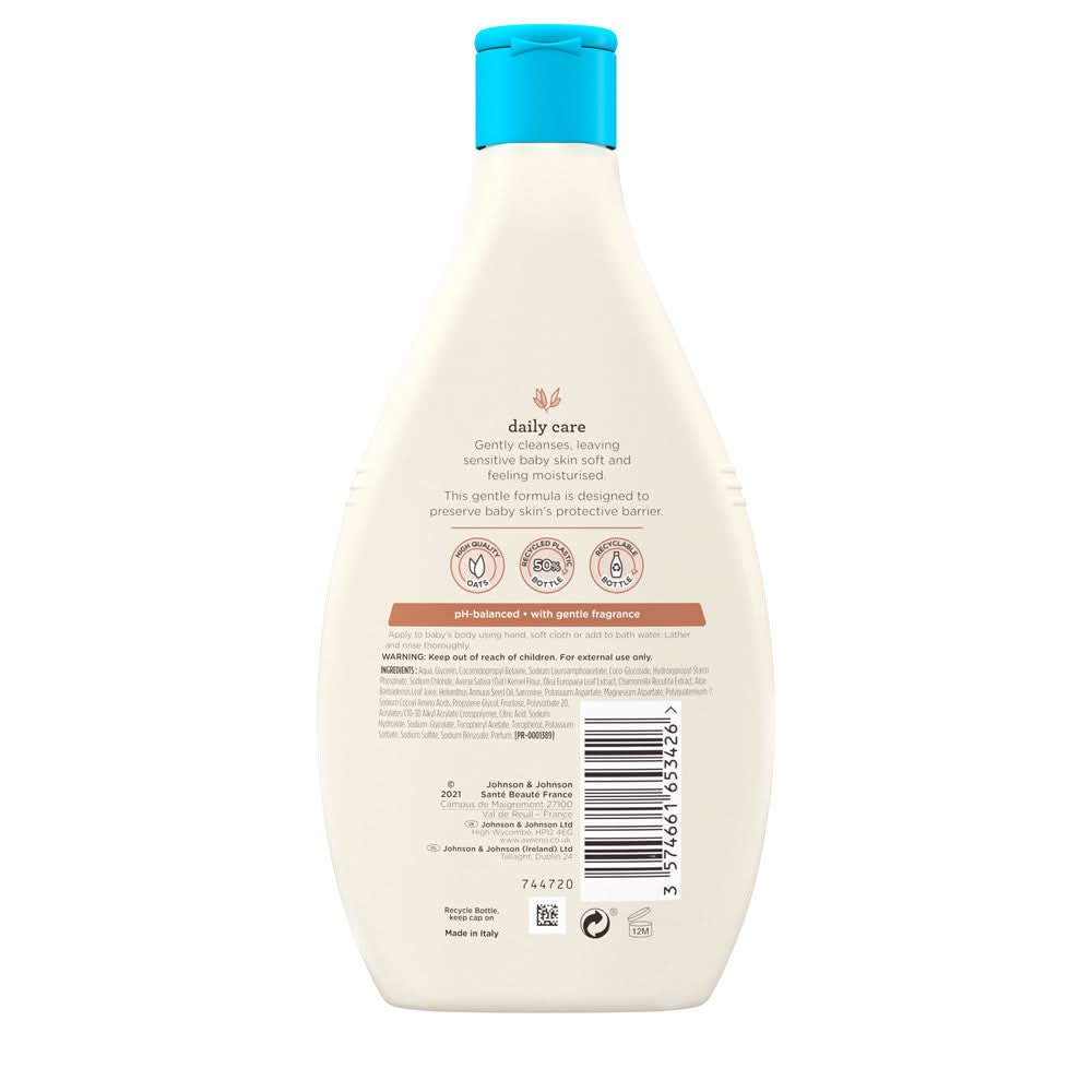 Aveeno Baby Daily Care Bath & Wash 400ml - Image 2