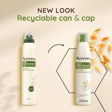 Aveeno Daily Moisturising After-Shower Mist 200ml - Image 2