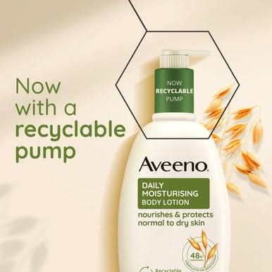 Aveeno Daily Moisturising Body Lotion Unscented 300ml - Image 2