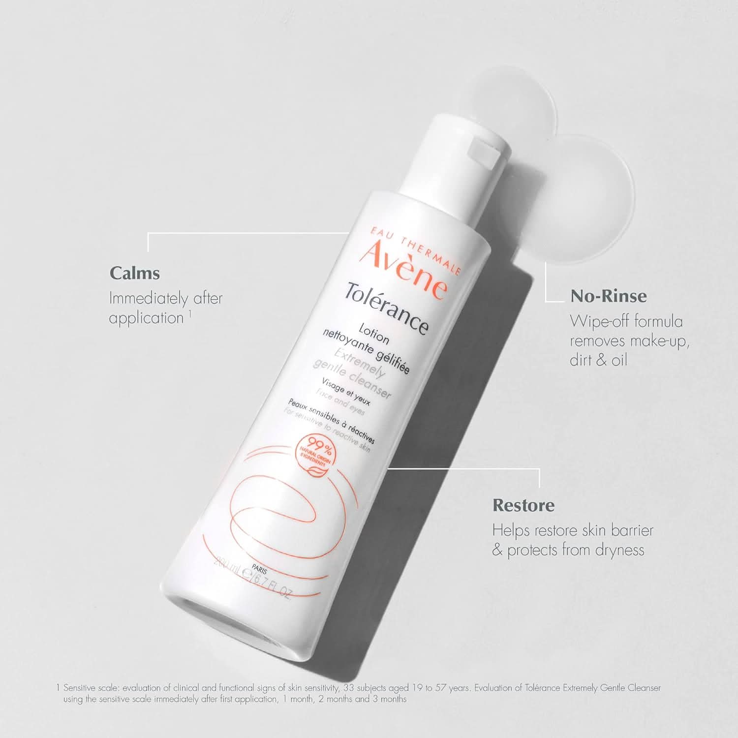 Avene Tolerance Extremely Gentle Cleanser for Sensitive Skin 200ml - Image 2