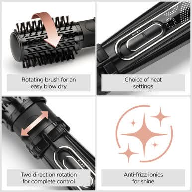 BaByliss Big Hair Hot Air Brush - Image 3