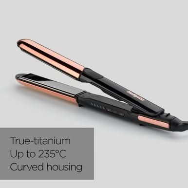 BaByliss Titanium Brilliance Straight & Curl Straightener - Image 3