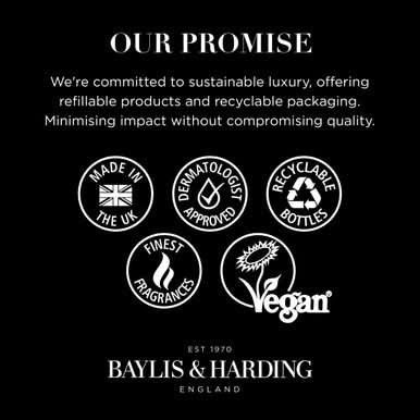 Baylis & Harding Men's Black Pepper & Ginseng Hand Wash 500ml - Image 2