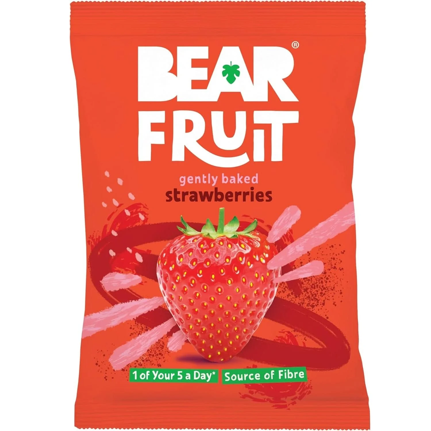 Bear Fruit Dried Strawberries 14x35g - Image 4