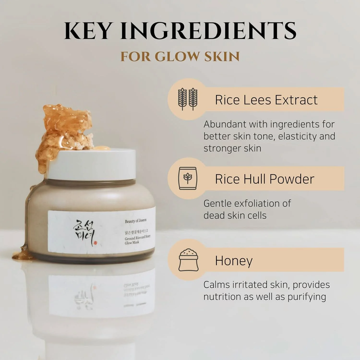 Beauty Of Joseon Ground Rice And Honey Glow Mask 120ml - Image 4