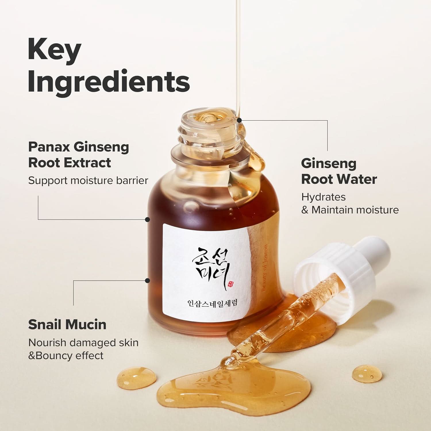 Beauty Of Joseon Revive Serum: Ginseng + Snail Mucin 30ml - Image 6