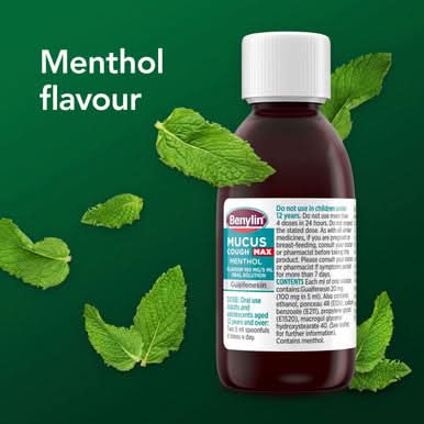 Benylin Mucus Cough Max Menthol 150ml - Image 3