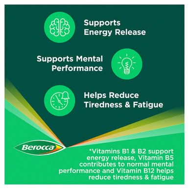Berocca Orange Energy Vitamin 45 Effervescent Tablets - Image 2