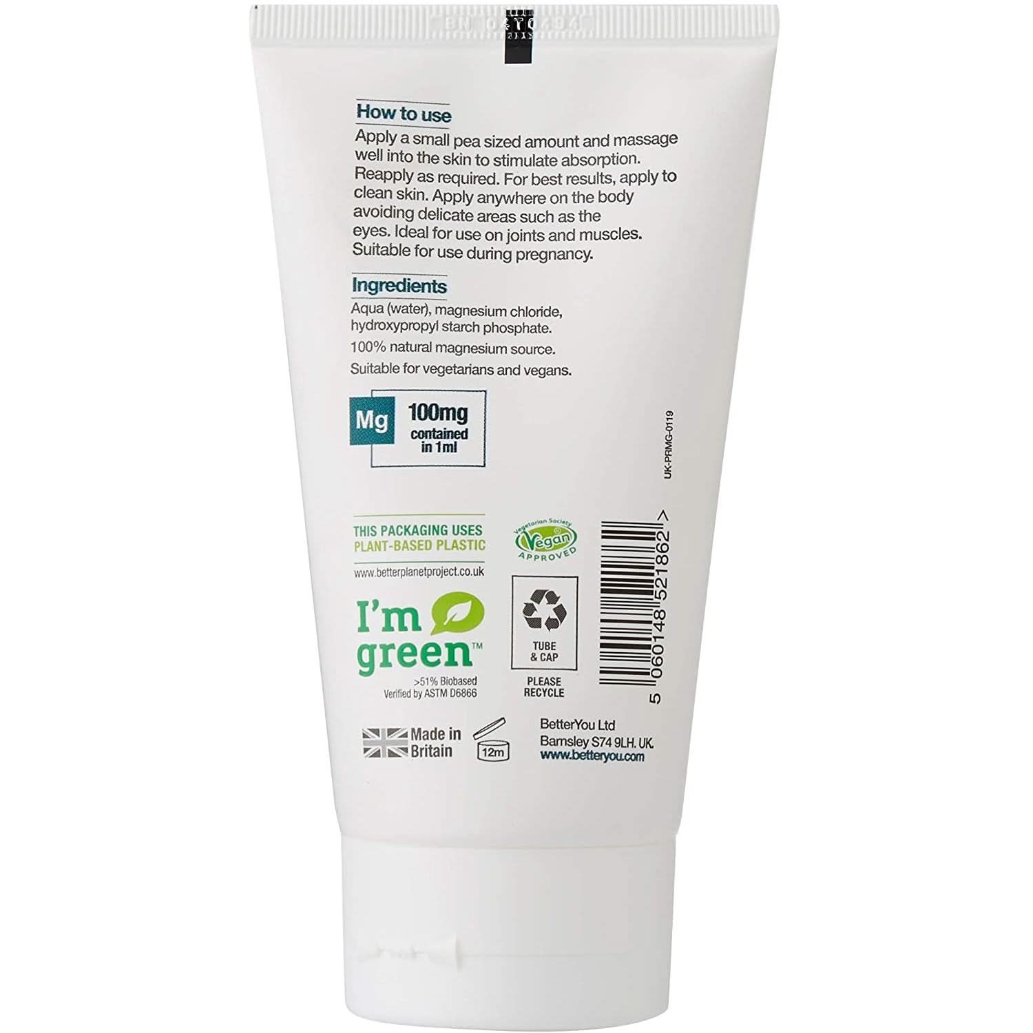 BetterYou Magnesium Body Gel - Image 2