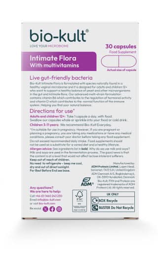 Bio-Kult Women's Intimate Flora 30 Capsules - Image 4