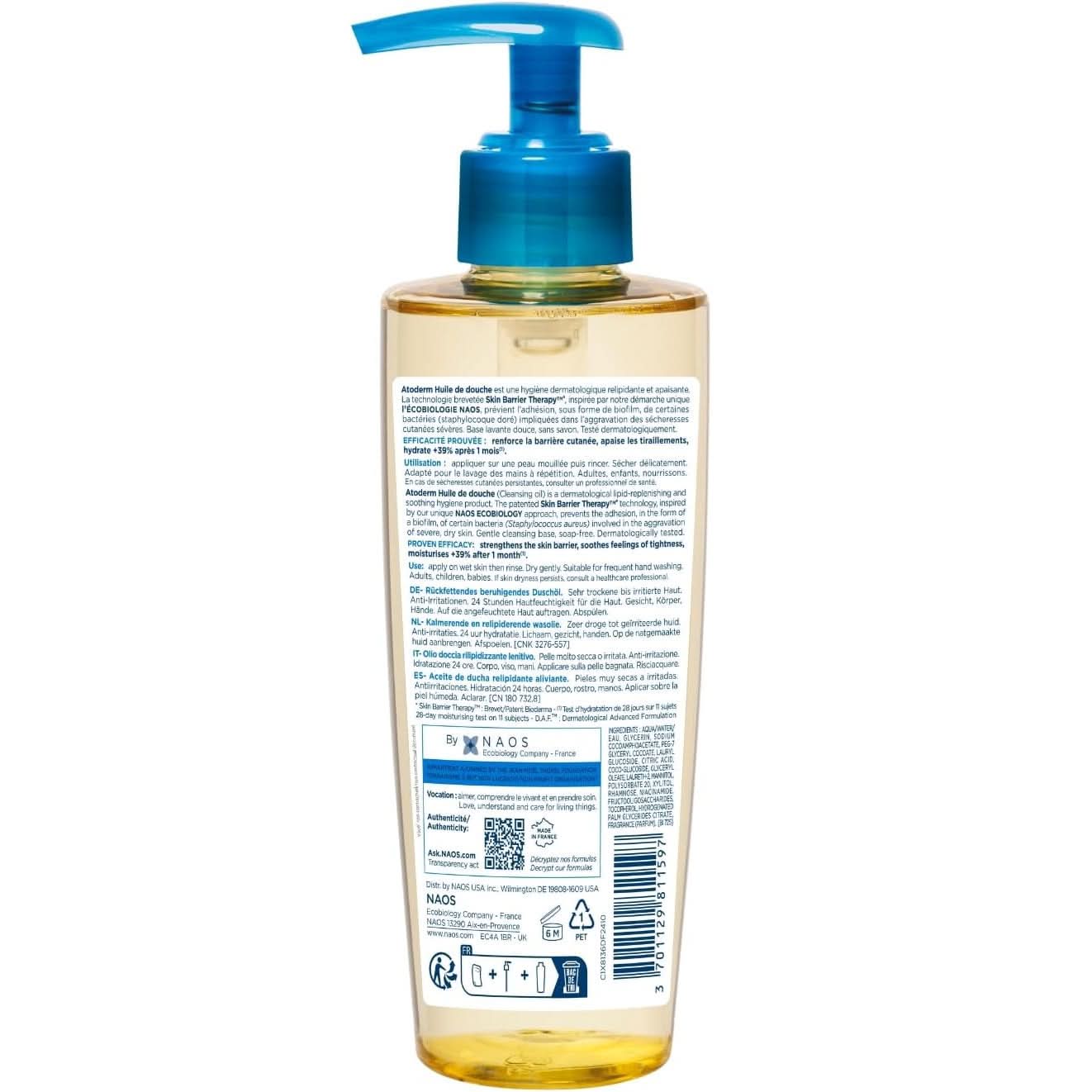 Bioderma Atoderm Shower Oil 200ml - Image 2