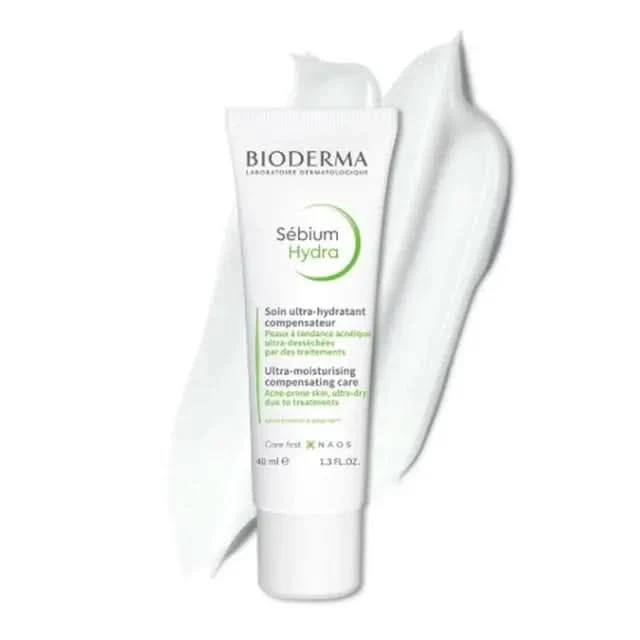 Bioderma Sebium Hydra Moisturiser Acne Skin 40ml - Image 2