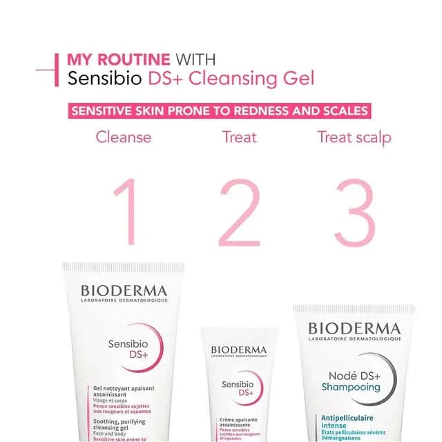 Bioderma Sensibio DS+ Cleansing Gel 200ml - Image 2