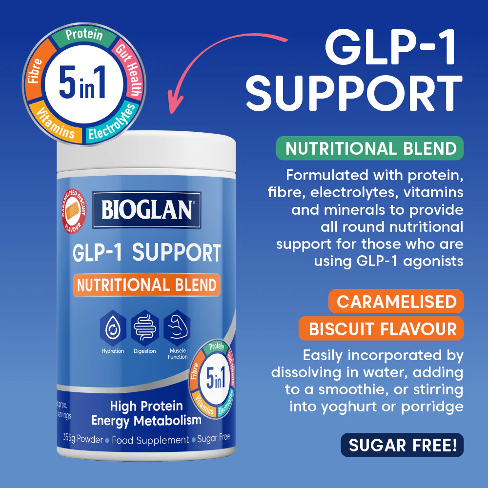 Bioglan GLP-1 Support Powder Nutritional Blend 355g - Image 2