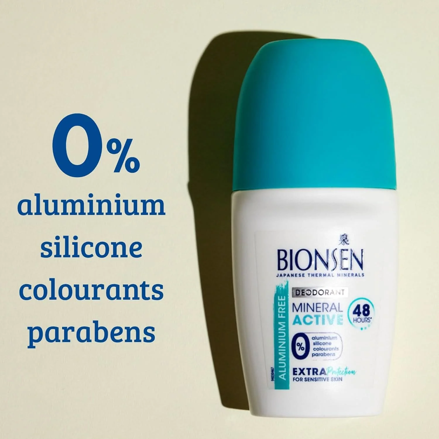 Bionsen Aluminium Free Mineral Active Deodorant Roll-On 50ml - Image 2