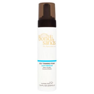 Bondi Sands Self Tanning Foam Light/Medium Bs404 200ml