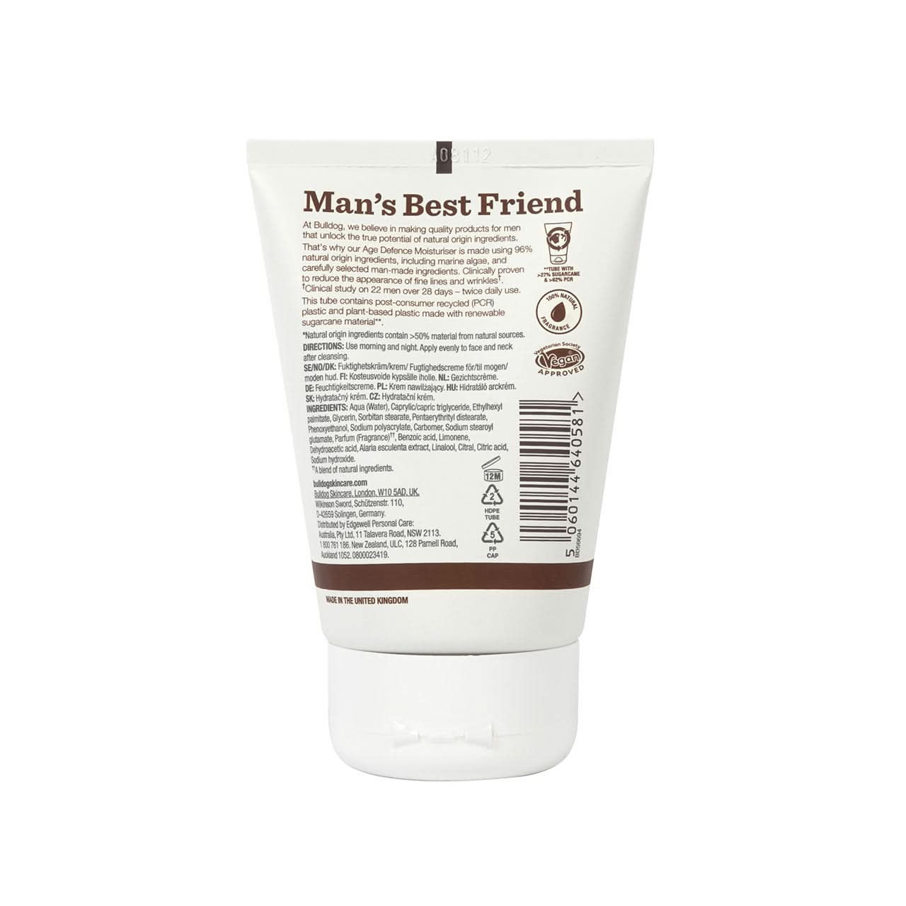 Bulldog Age Defence Moisturiser 100ml - Image 2