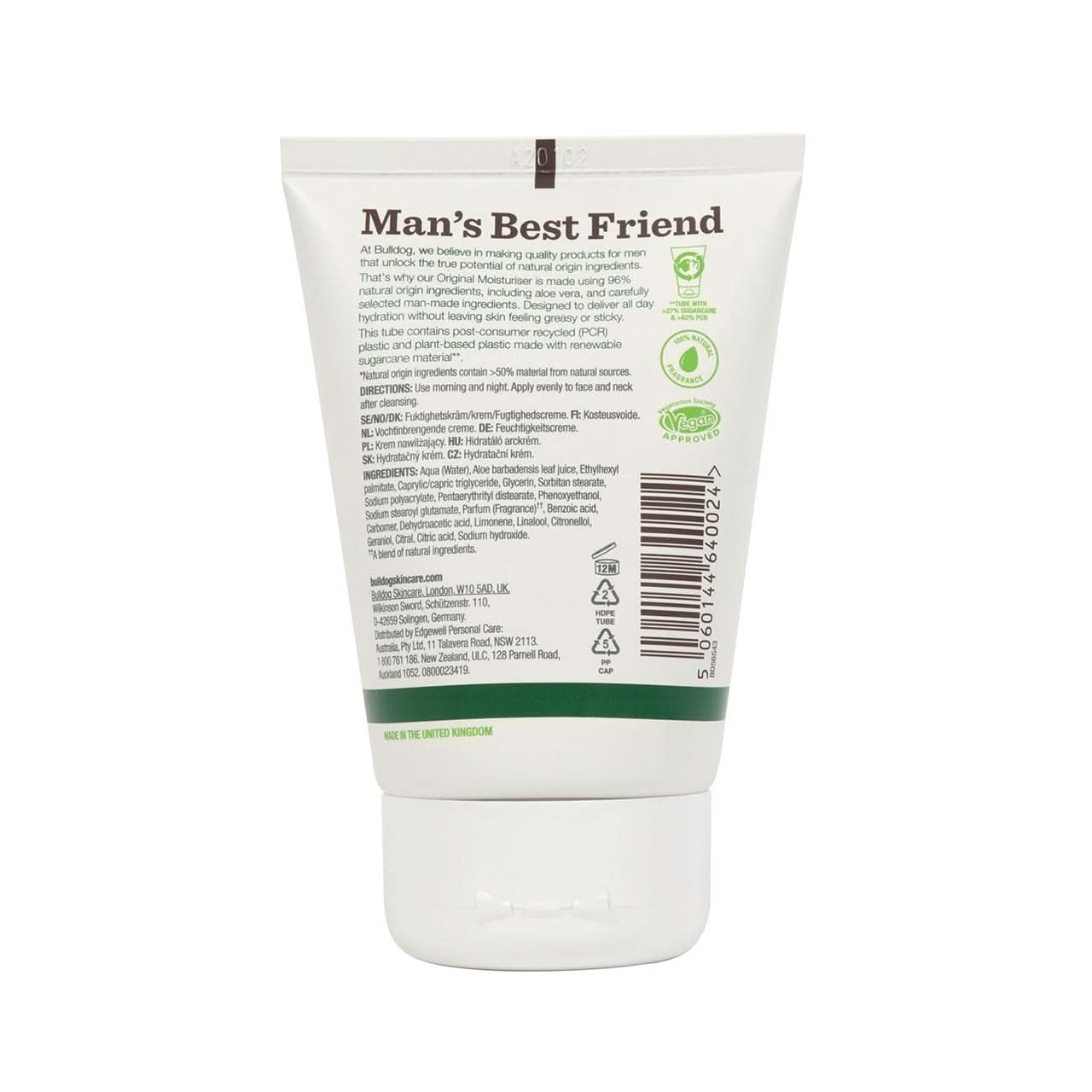 Bulldog Original Moisturiser 100ml - Image 2