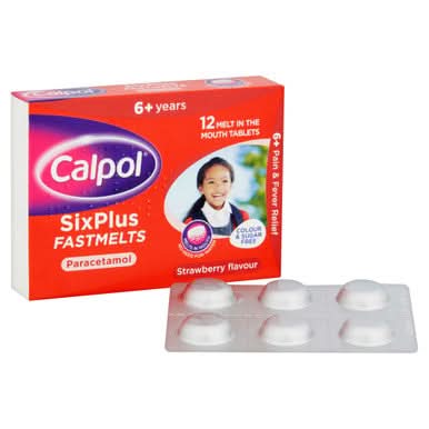 Calpol Six Plus Fastmelts 12 Pack - Image 2