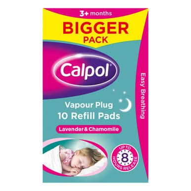 Calpol Vapour Plug XL Refill Pads 10 Pack