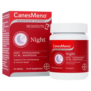 CanesMeno Menopause Support Night Tablets 30s - Image 2