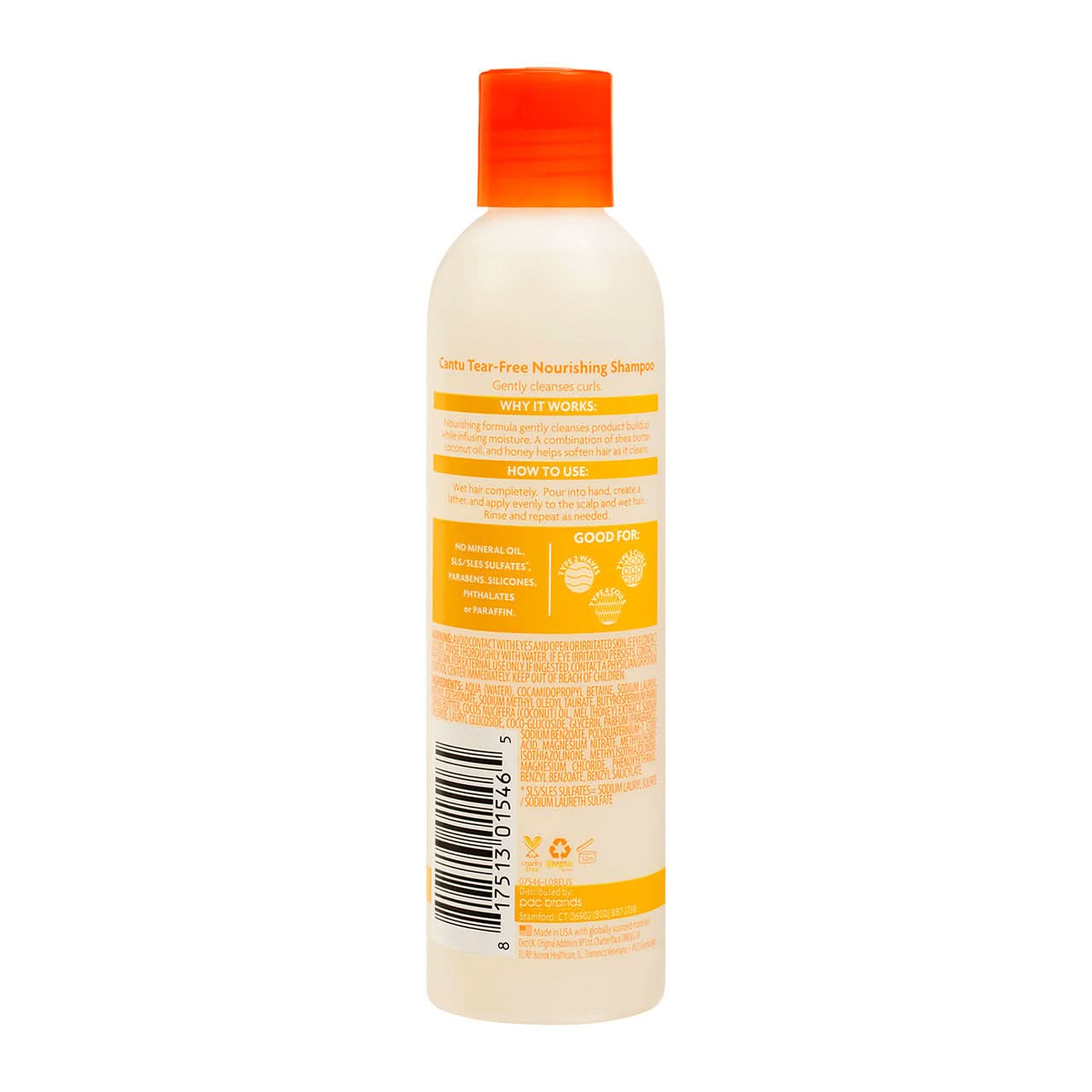 Cantu Care for Kids Tear-Free Nourishing Shampoo 237ml - Image 2