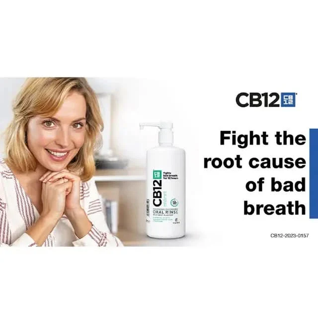 CB12 Mild Mint-Menthol Mouthwash 1 Litre - Image 3