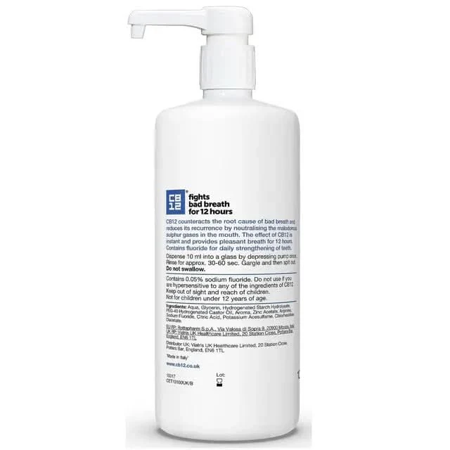 CB12 Mint Mouthwash 1 Litre - Image 2
