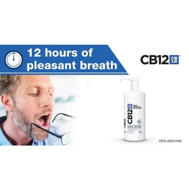 CB12 Mint Mouthwash 1 Litre - Image 3