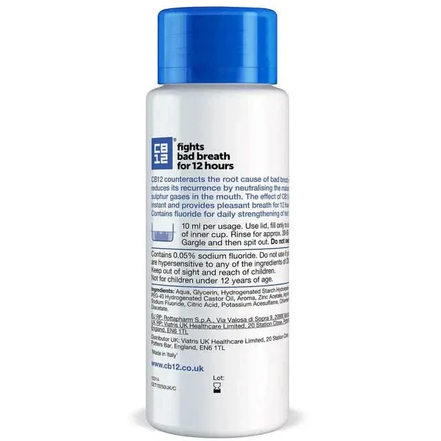 CB12 Mint Mouthwash 250ml - Image 2