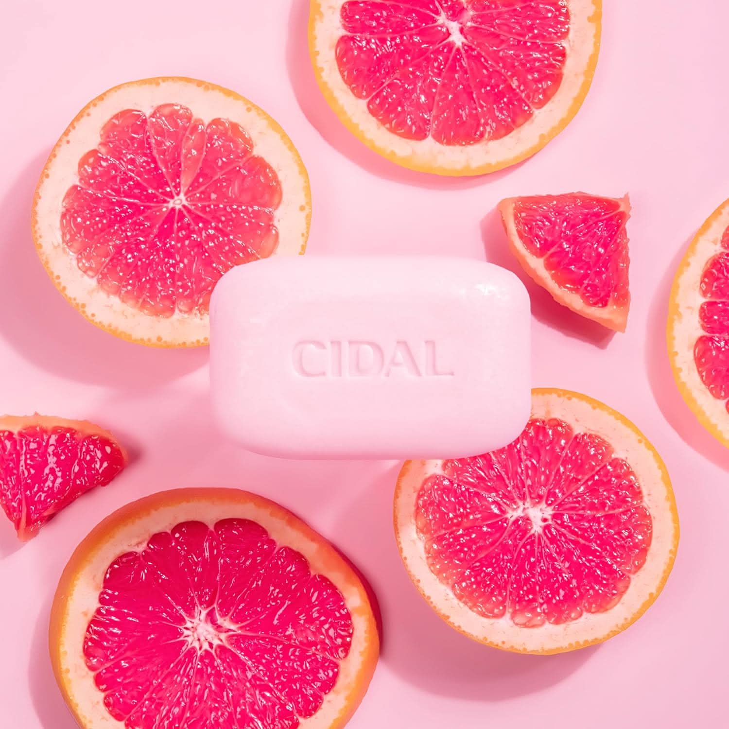 Cidal Cleansing Bar Pink Grapefruit 100g x 2 - Image 4