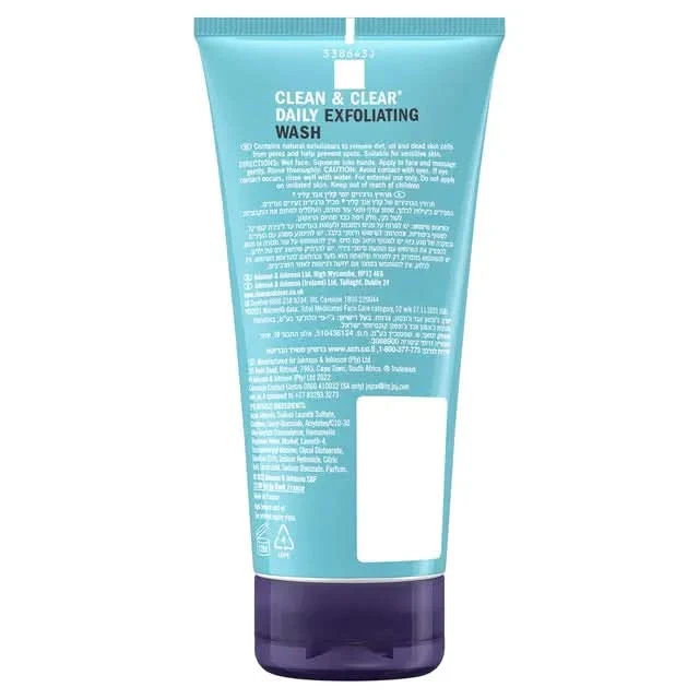 Clean & Clear Exfoliating Daily Wash 150ml - Image 2
