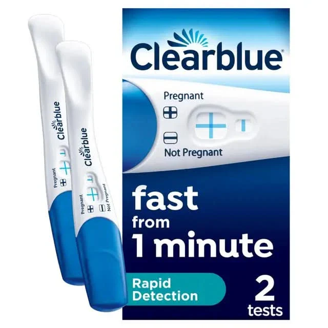 Clearblue Visual Rapid Detection Pregnancy 2 Tests