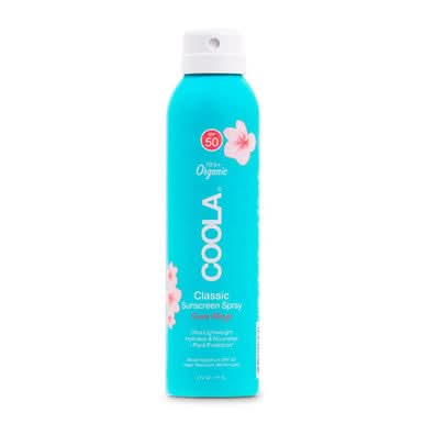 Coola Organic Classic Sun Cream Spray Spf50 Guava Mango 177ml