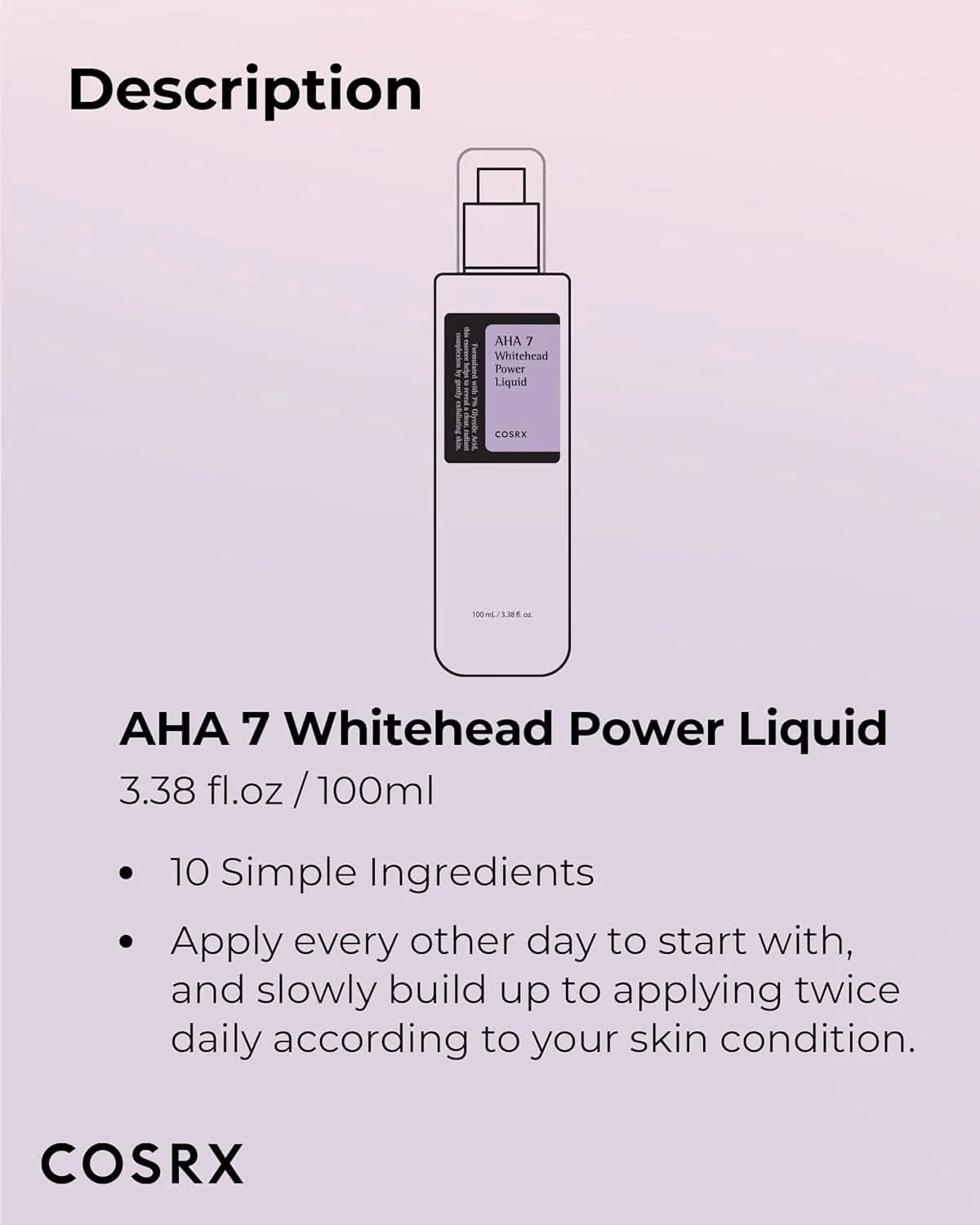 COSRX AHA 7 Whitehead Power Exfoliating Liquid 100ml - Image 8
