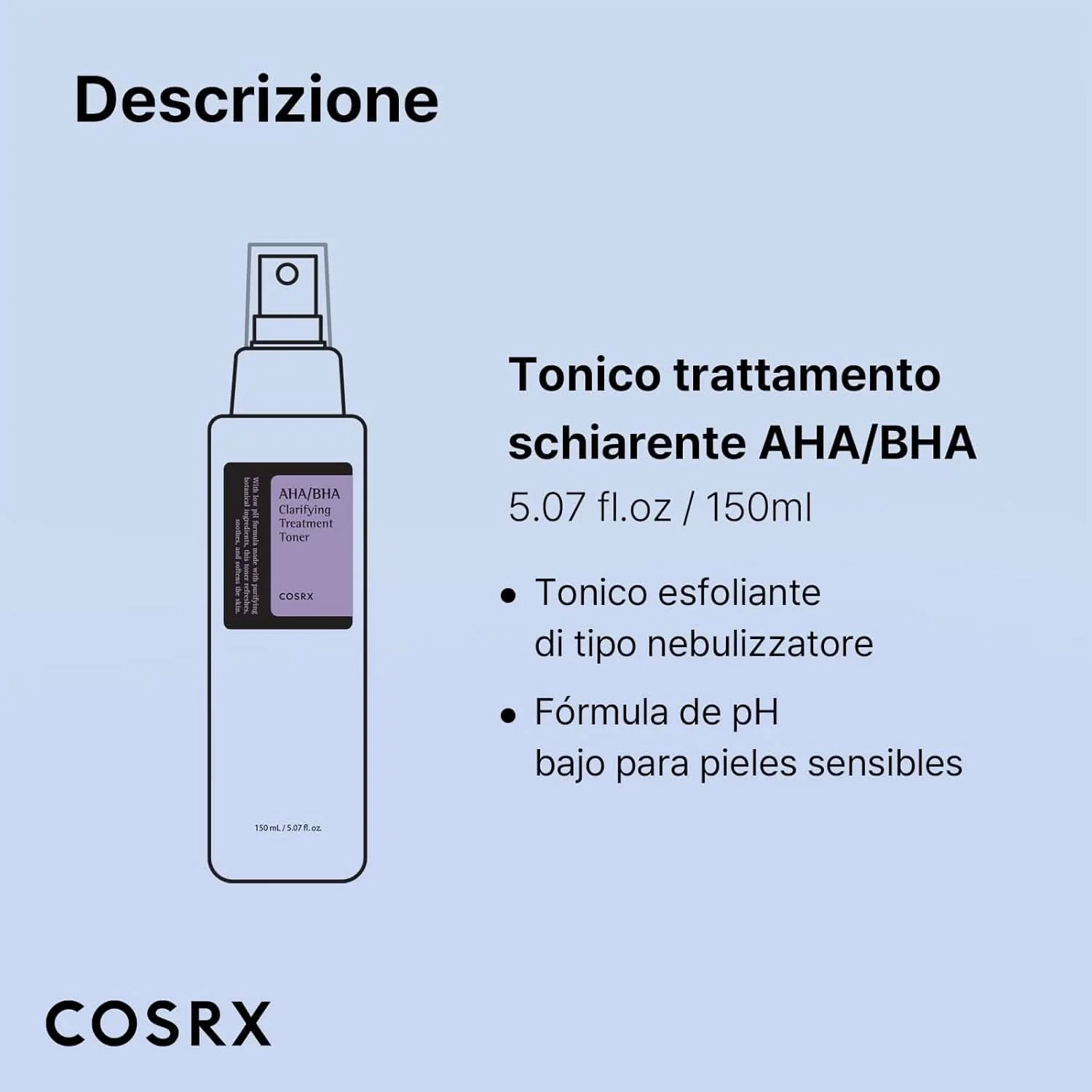COSRX AHA/BHA Clarifying Treatment Toner 150ml - Image 8