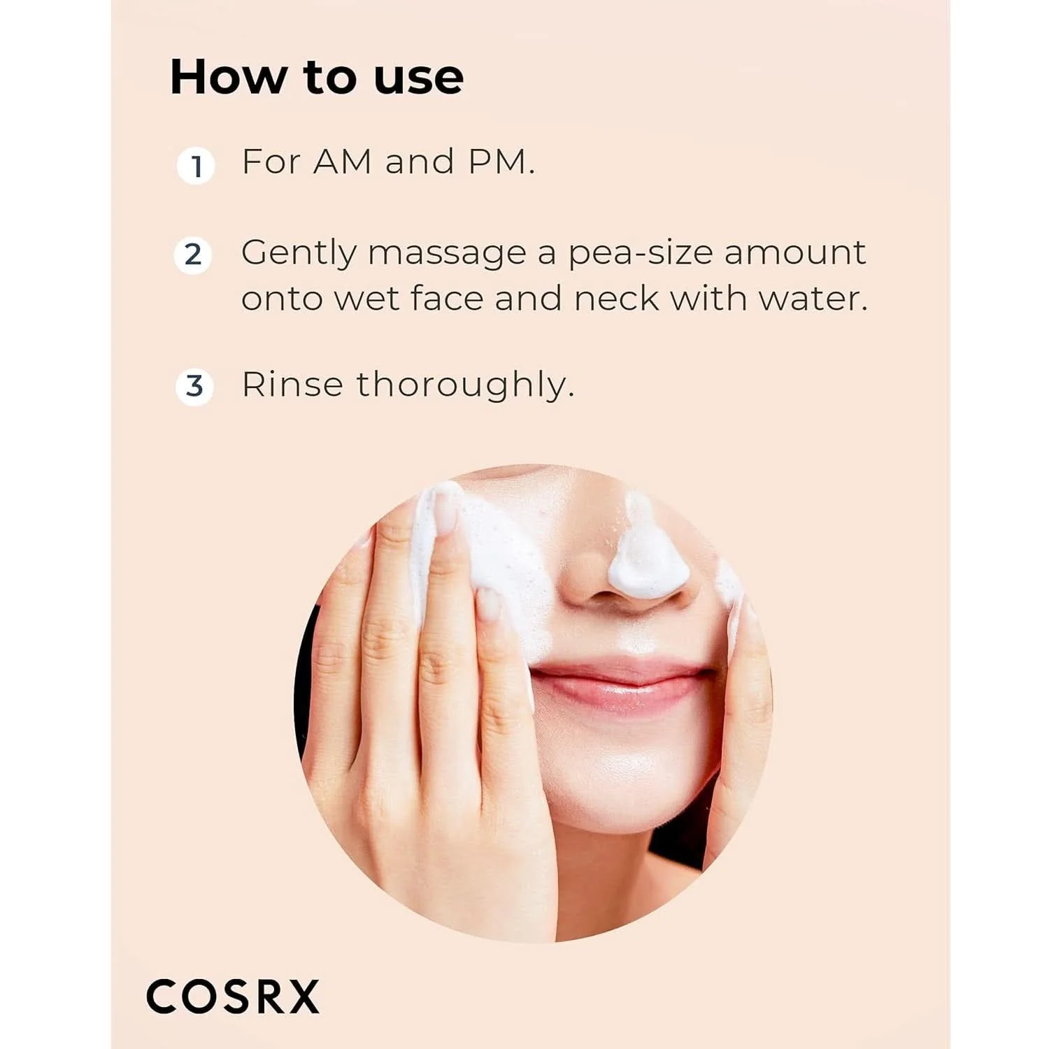 COSRX AC Collection Calming Foam Cleanser 150ml - Image 5