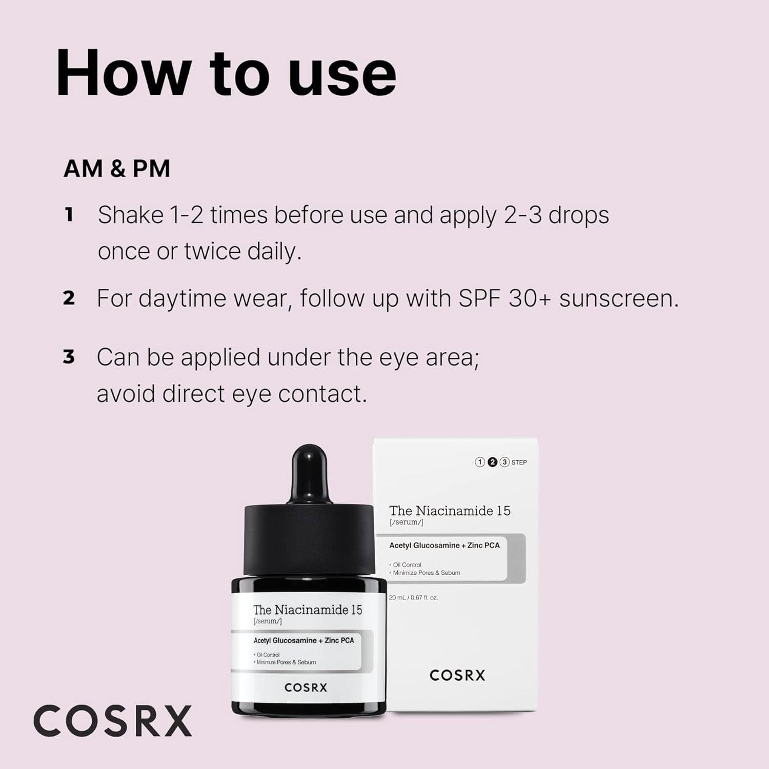 COSRX The Niacinamide 15 Serum 20ml - Image 6
