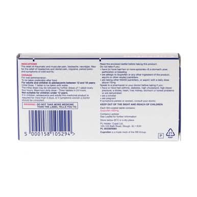 Cuprofen Maximum Strength 400mg 24 Tablets - Image 2