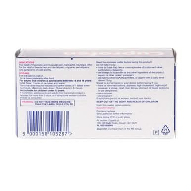 Cuprofen Maximum Strength Tablets 400mg - Image 2