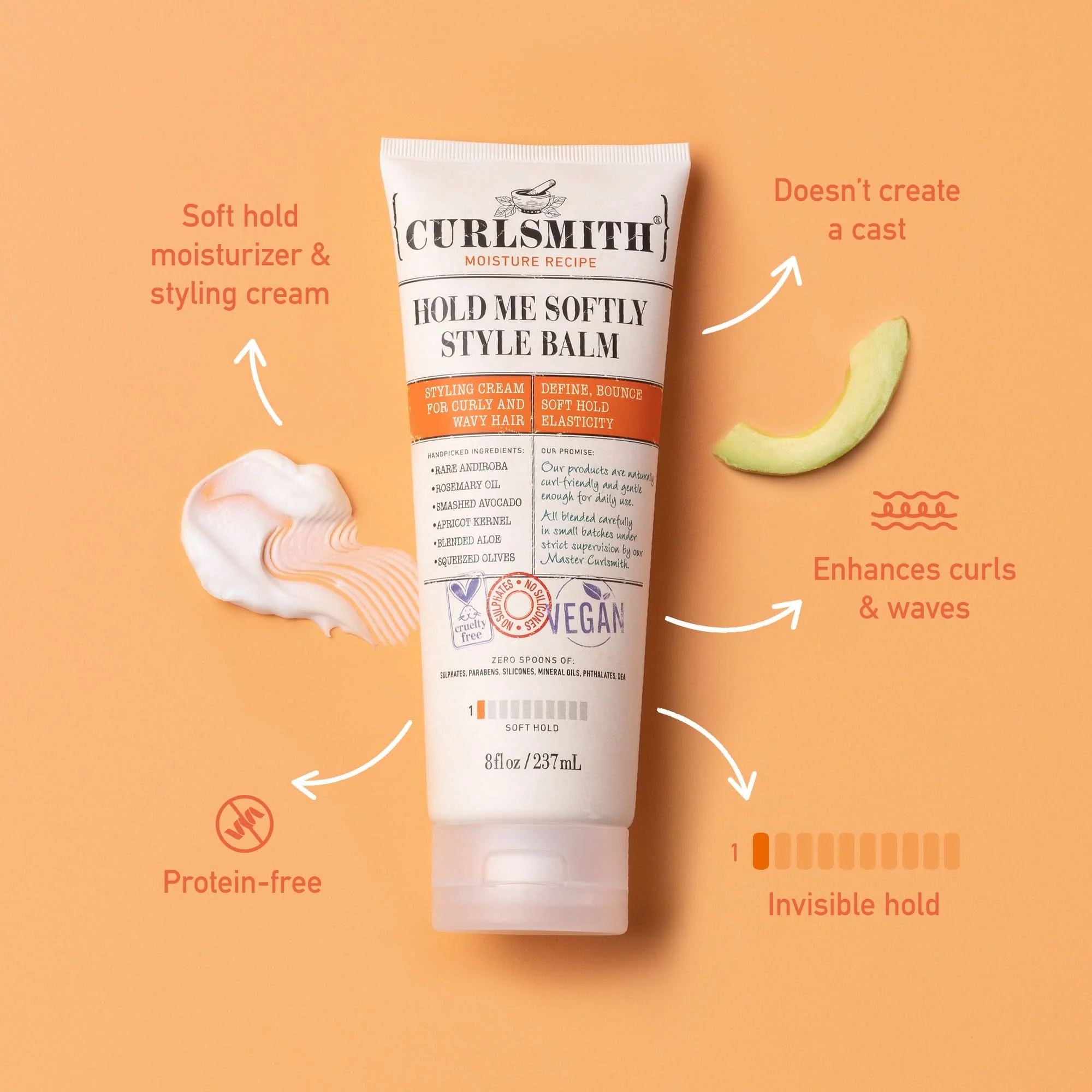 Curlsmith Hold Me Softly Style Balm 237ml - Image 2