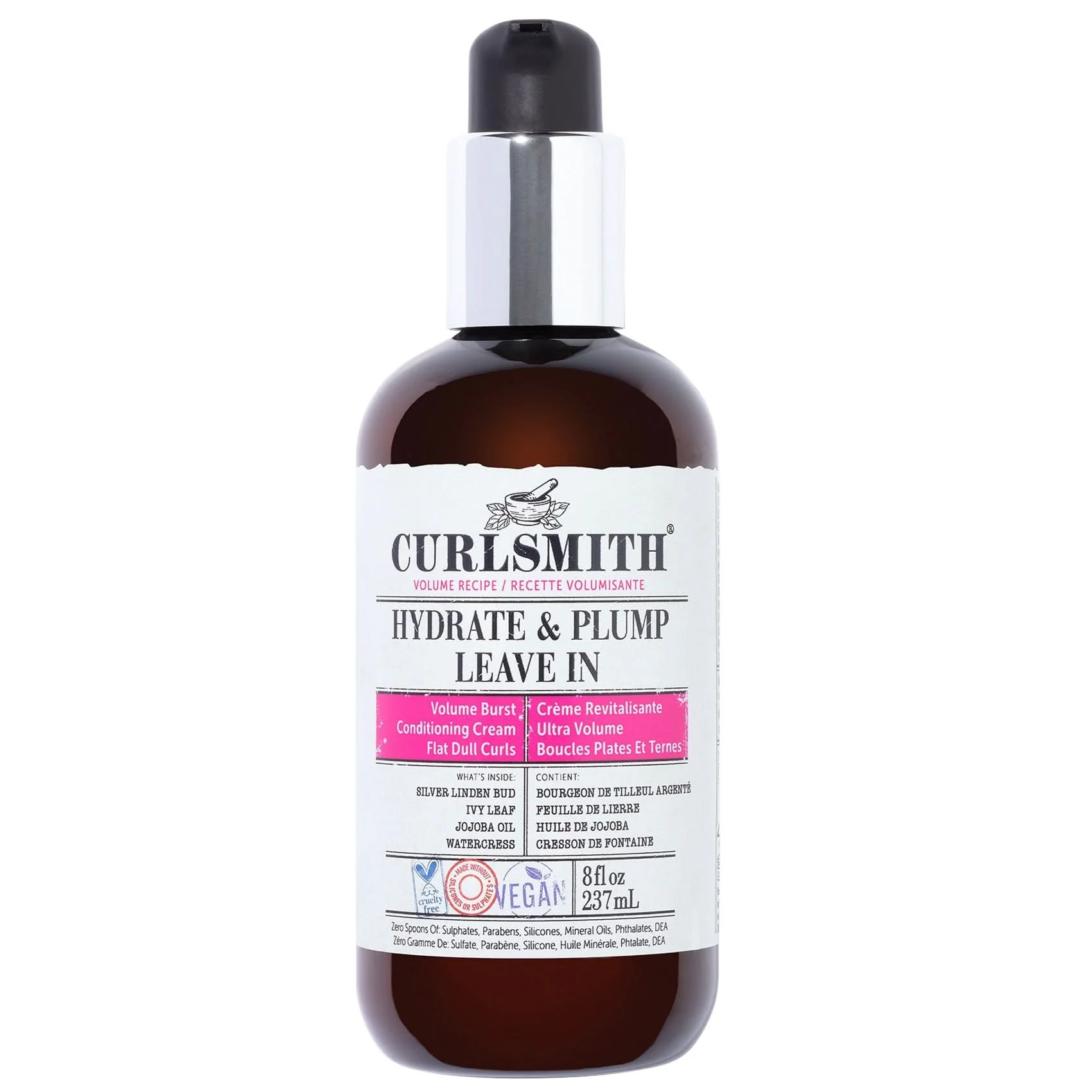 Curlsmith Hydrate & Plump Leave-In Conditioner 237ml