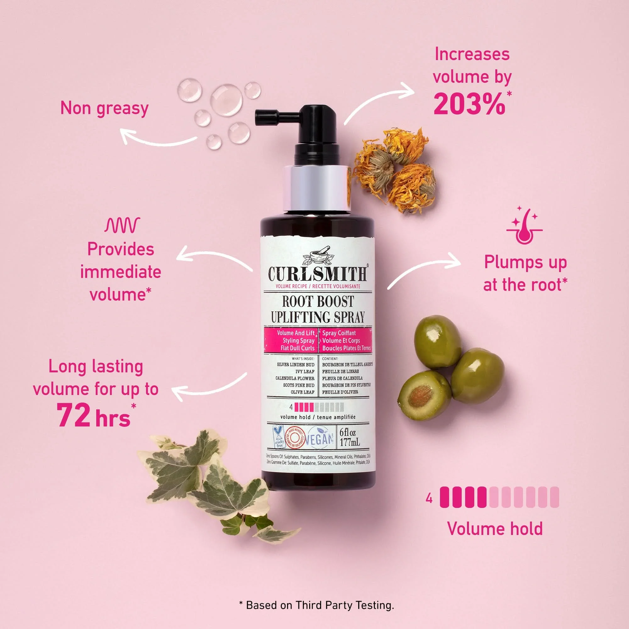 Curlsmith Root Boost Uplifting Spray 177ml - Image 2